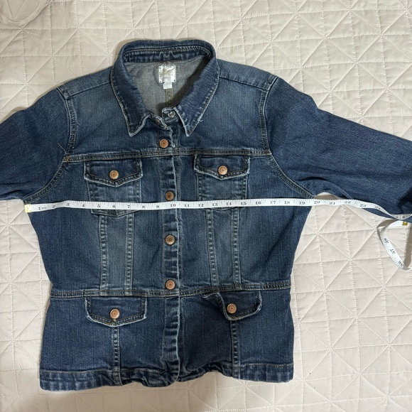 Vintage Old Navy Petite denim wash jacket - Picture 6 of 7